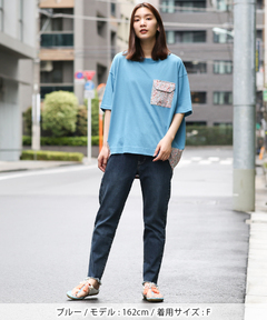 チチカカ |アウトポケットコンビプルオーバー