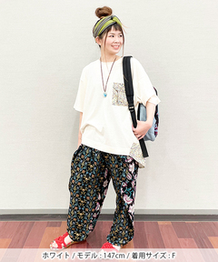 チチカカ |アウトポケットコンビプルオーバー