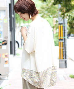 チチカカ |アウトポケットコンビプルオーバー(大きいサイズ)