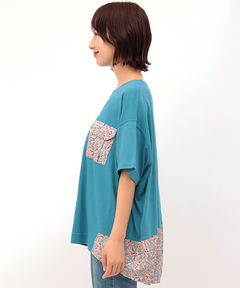 チチカカ |アウトポケットコンビプルオーバー(大きいサイズ)