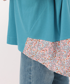 チチカカ |アウトポケットコンビプルオーバー(大きいサイズ)