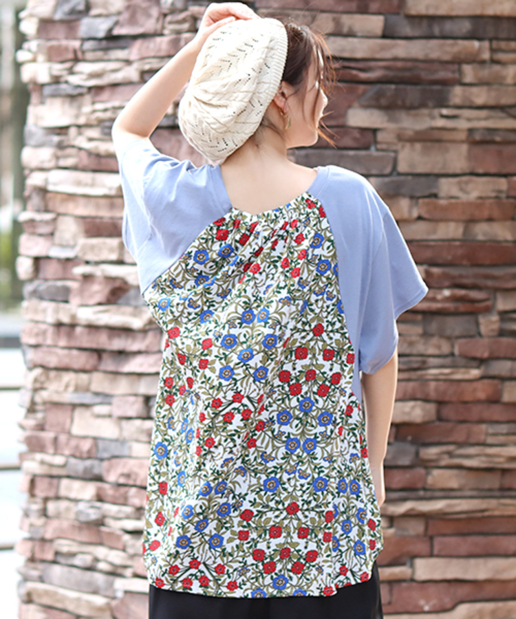 チチカカ |バックコンビチュニック(大きいサイズ)