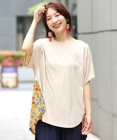 チチカカ |バックコンビチュニック(大きいサイズ)