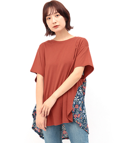 チチカカ |バックコンビチュニック(大きいサイズ)