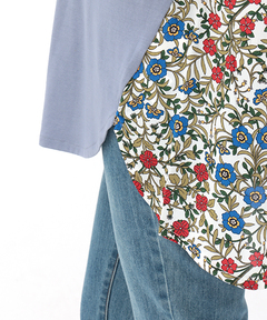 チチカカ |バックコンビチュニック(大きいサイズ)