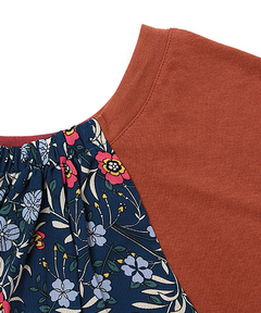 チチカカ |バックコンビチュニック(大きいサイズ)