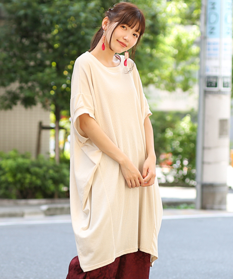 チチカカ |リサイクルワッフルワンピース