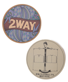 チチカカ |2WAYワッフルケープポンチョ