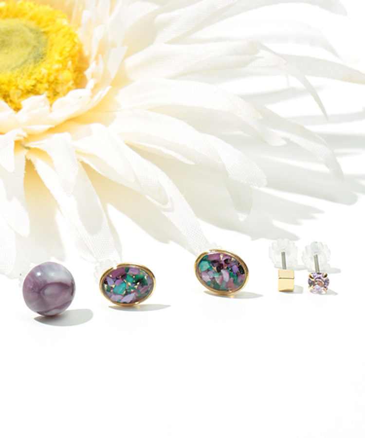チチカカ |ジュエリーシェルセットピアス