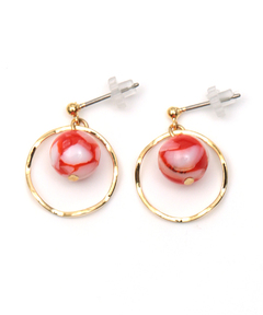 チチカカ |フープシェルボールピアス