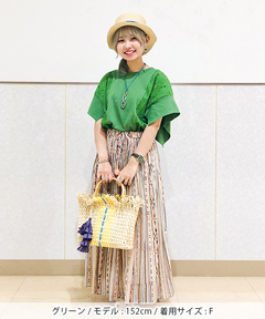 チチカカ |USAコットンxPETリサイクルプルオーバー