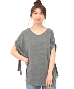 チチカカ |テープギャザースリーブプルオーバー