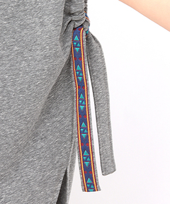 チチカカ |テープギャザースリーブプルオーバー