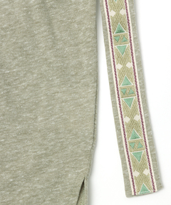 チチカカ |テープギャザースリーブプルオーバー