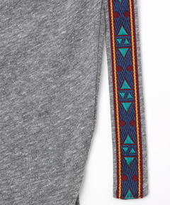 チチカカ |テープギャザースリーブプルオーバー