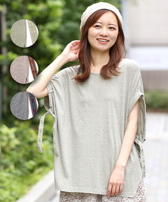 チチカカ |テープギャザースリーブプルオーバー