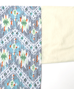 チチカカ |カスリプリント切り替えプルオーバー