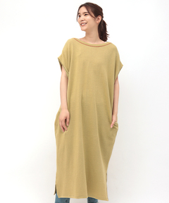 チチカカ |2WAYリサイクルコットンリブワンピース