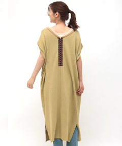 チチカカ |2WAYリサイクルコットンリブワンピース