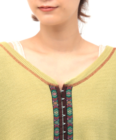 チチカカ |2WAYリサイクルコットンリブワンピース