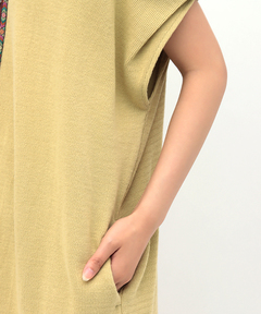 チチカカ |2WAYリサイクルコットンリブワンピース