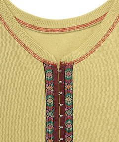 チチカカ |2WAYリサイクルコットンリブワンピース