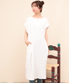 チチカカ |2WAYリサイクルコットンリブワンピース
