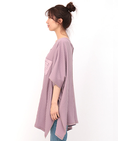 チチカカ |リサイクルコットンメッシュテレコプルオーバー