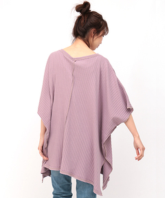 チチカカ |リサイクルコットンメッシュテレコプルオーバー