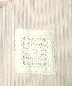 チチカカ |リサイクルコットンメッシュテレコプルオーバー