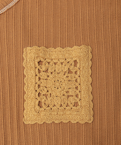 チチカカ |リサイクルコットンメッシュテレコプルオーバー