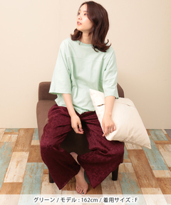 チチカカ |オーガニックコットンゆるトップス