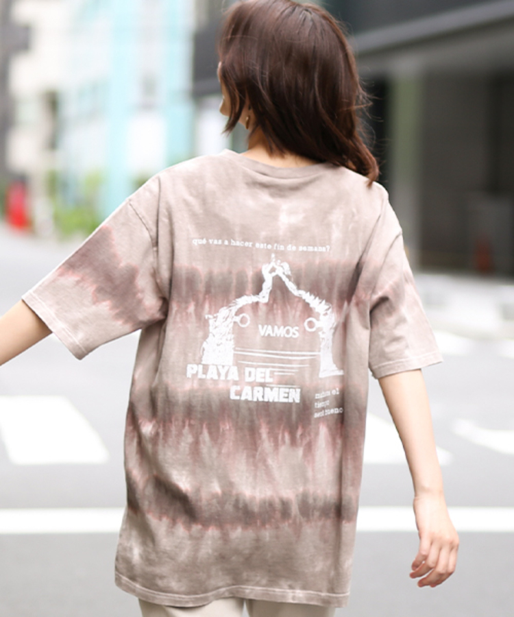 チチカカ |リサイクルコットンタイダイプルオーバー