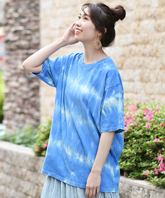 チチカカ |リサイクルコットンタイダイプルオーバー