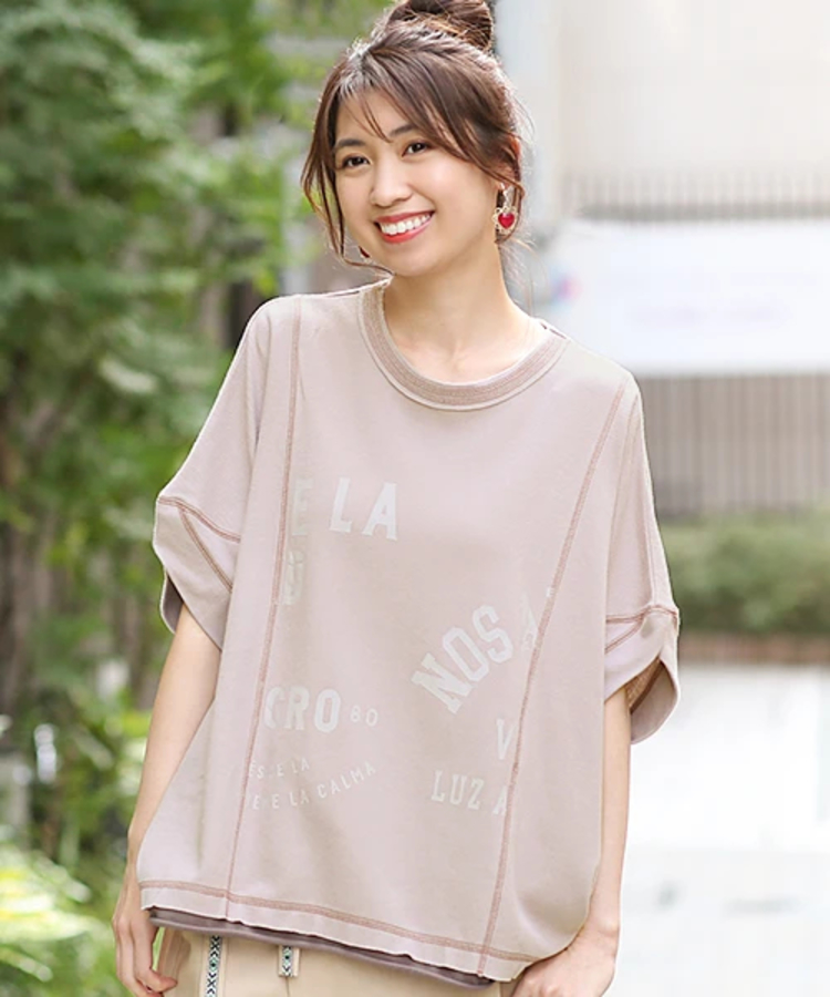 チチカカ |オーガニックコットンレイヤードプルオーバー