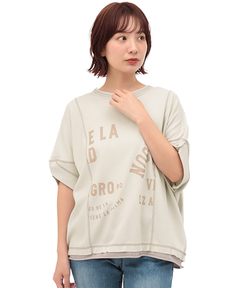 チチカカ |オーガニックコットンレイヤードプルオーバー