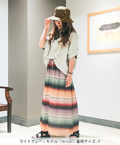 チチカカ |オーガニックコットンレイヤードプルオーバー