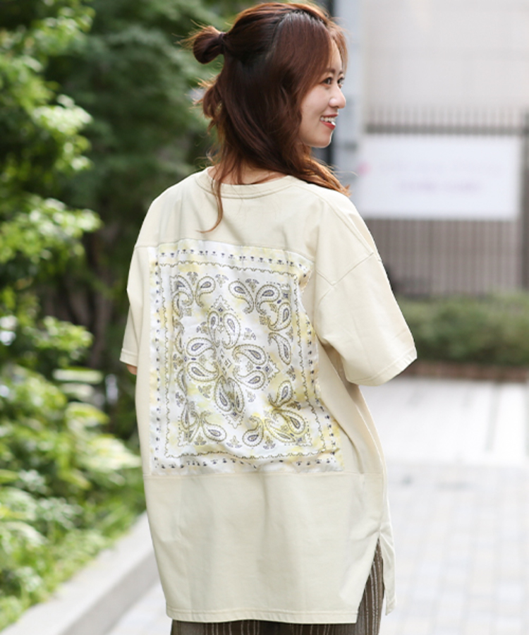 チチカカ |タイダイバンダナ機能 Tシャツ