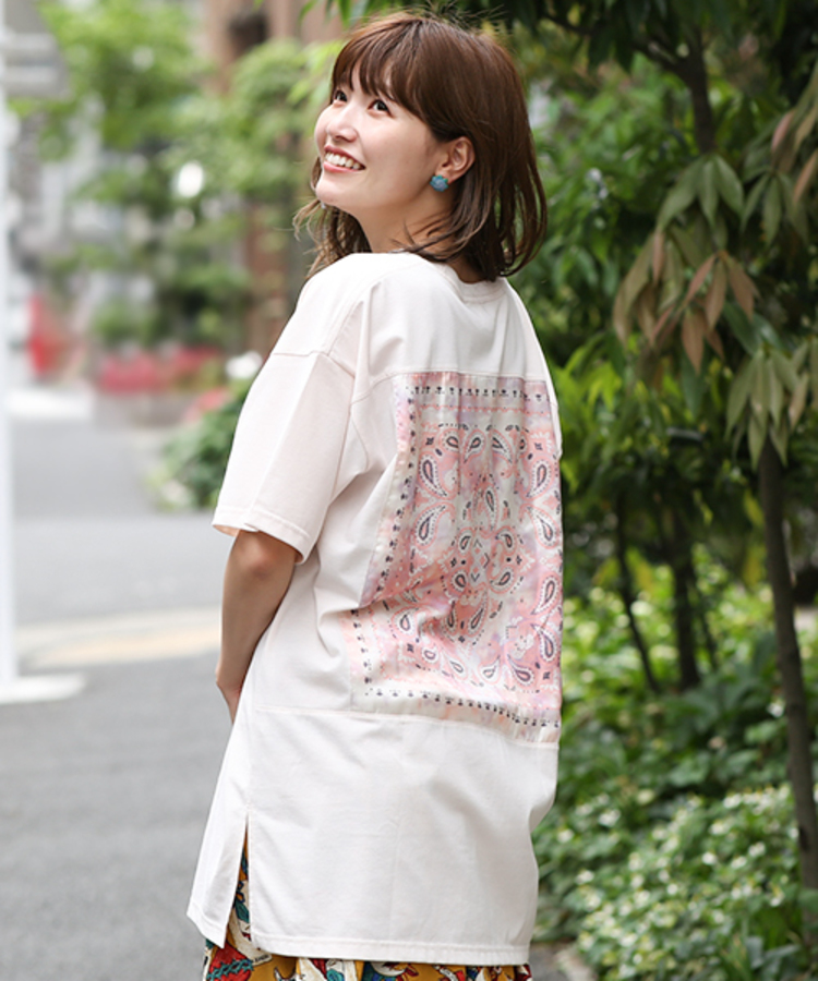 チチカカ |タイダイバンダナ機能 Tシャツ