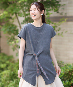 チチカカ |異素材コンビプルオーバー