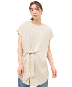 チチカカ |異素材コンビプルオーバー