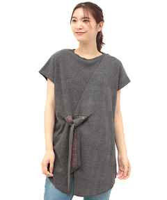 チチカカ |異素材コンビプルオーバー