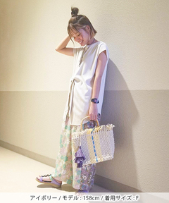 チチカカ |異素材コンビプルオーバー