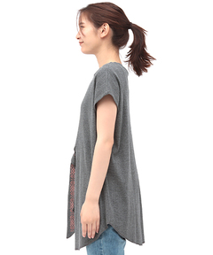 チチカカ |異素材コンビプルオーバー