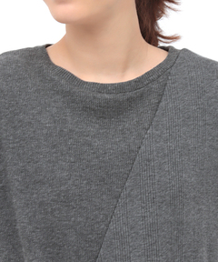 チチカカ |異素材コンビプルオーバー