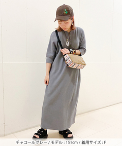 チチカカ |2wayカットリブワンピース