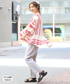 チチカカ |キカボーダージャカードプルオーバー