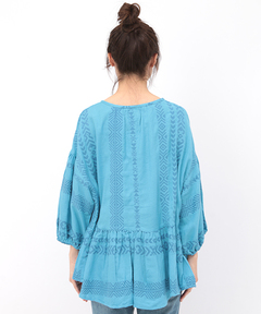 チチカカ |キカボーダージャカードプルオーバー