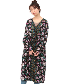 チチカカ |ボタニカルフラワーワンピース