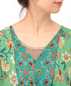 チチカカ |ボタニカルフラワーワンピース